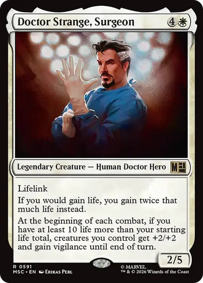 外科医、ドクター・ストレンジ/Doctor Strange, Surgeon [MSC][FOIL]