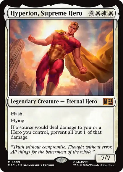 至高のヒーロー、ハイペリオン/Hyperion, Supreme Hero [MSC][FOIL]