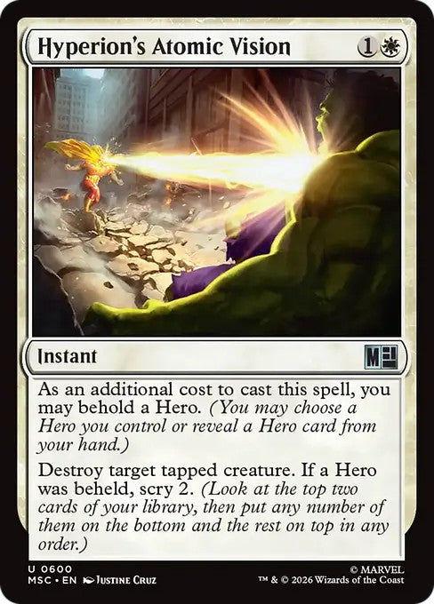 ハイペリオンのアトミックビジョン/Hyperion's Atomic Vision [MSC][FOIL]