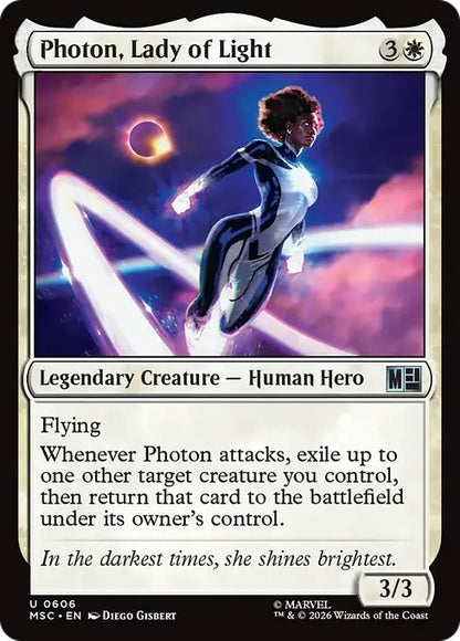 光の女傑、フォトン/Photon, Lady of Light [MSC][FOIL]