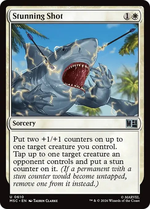気絶の一射/Stunning Shot [MSC][FOIL]
