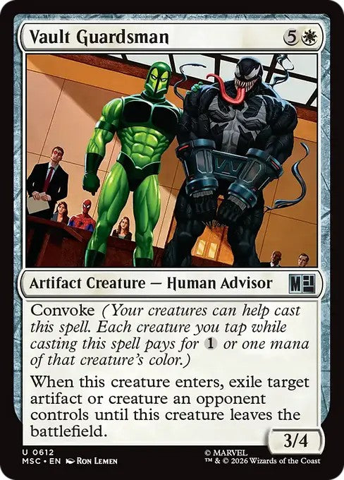 ヴォールトのガーズマン/Vault Guardsman [MSC][FOIL]
