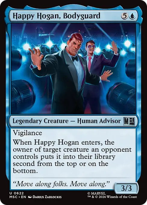 ボディガード、ハッピー・ホーガン/Happy Hogan, Bodyguard [MSC][FOIL]