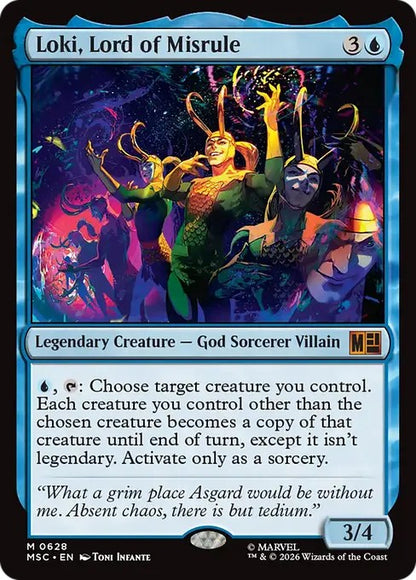 無法の王、ロキ/Loki, Lord of Misrule [MSC][FOIL]