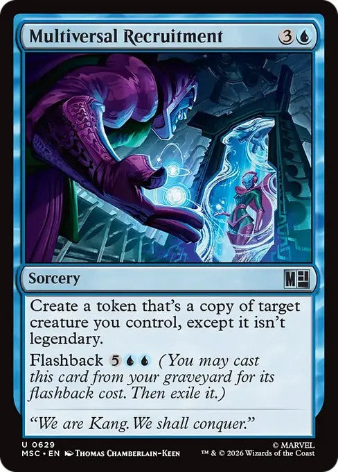 マルチバースへの募兵/Multiversal Recruitment [MSC][FOIL]