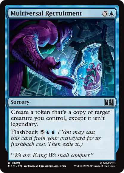 マルチバースへの募兵/Multiversal Recruitment [MSC][FOIL]