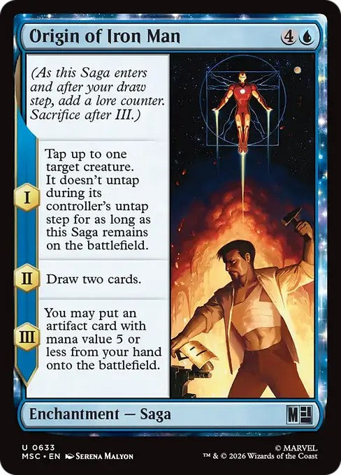 アイアンマンの原点/Origin of Iron Man [MSC][FOIL]