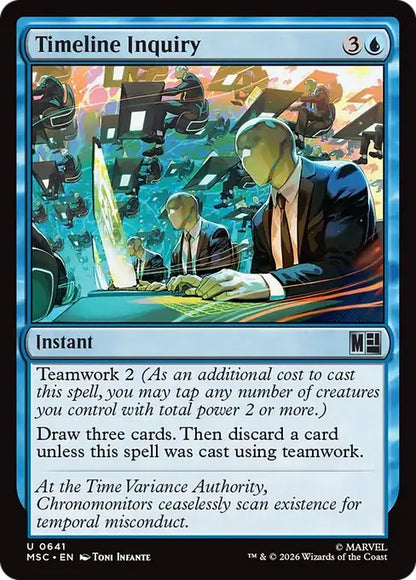 時系列調査/Timeline Inquiry [MSC][FOIL]