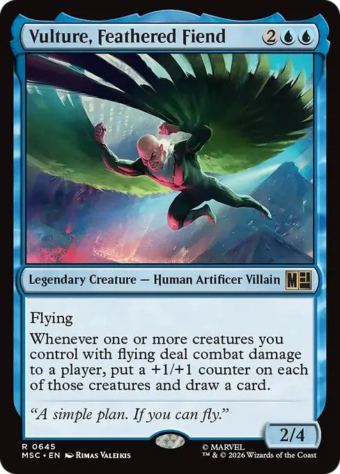 羽持つ悪鬼、ヴァルチャー/Vulture, Feathered Fiend [MSC][FOIL]