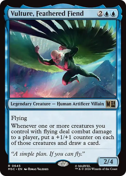 羽持つ悪鬼、ヴァルチャー/Vulture, Feathered Fiend [MSC][FOIL]
