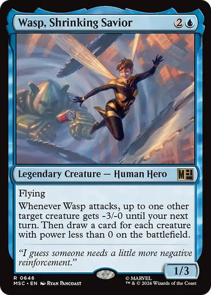 小さき救済者、ワスプ/Wasp, Shrinking Savior [MSC][FOIL]
