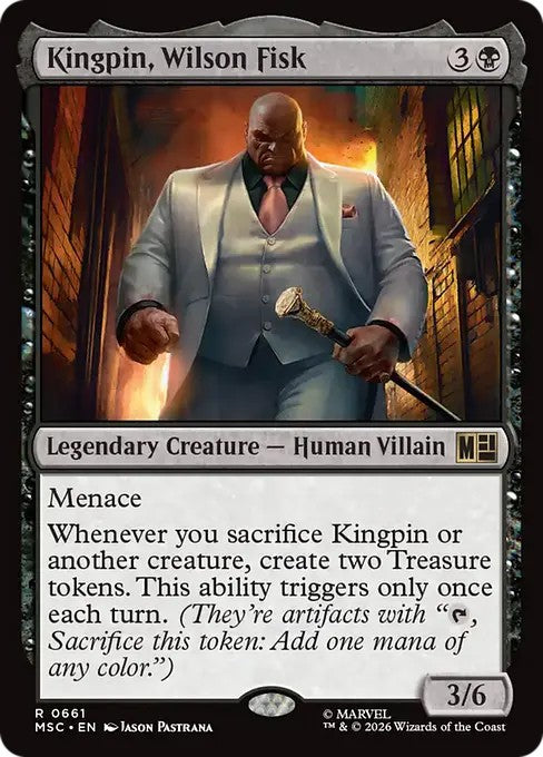 キングピン、ウィルソン・フィスク/Kingpin, Wilson Fisk [MSC][FOIL]