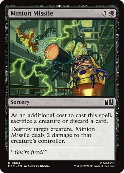 手下ミサイル/Minion Missile [MSC][FOIL]