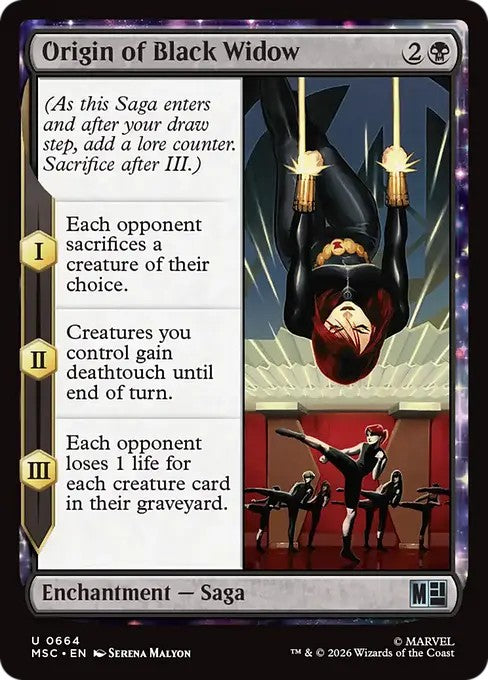 ブラック・ウィドウの原点/Origin of Black Widow [MSC][FOIL]