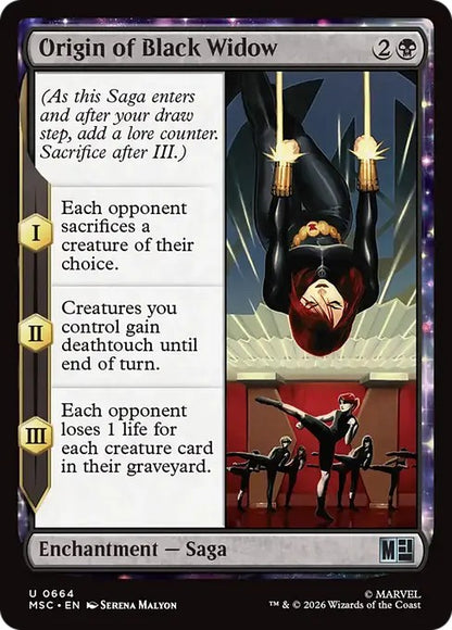 ブラック・ウィドウの原点/Origin of Black Widow [MSC][FOIL]
