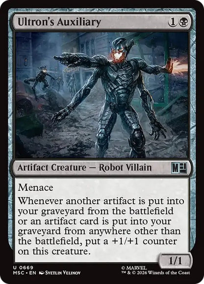 ウルトロンの補助装置/Ultron's Auxiliary [MSC][FOIL]