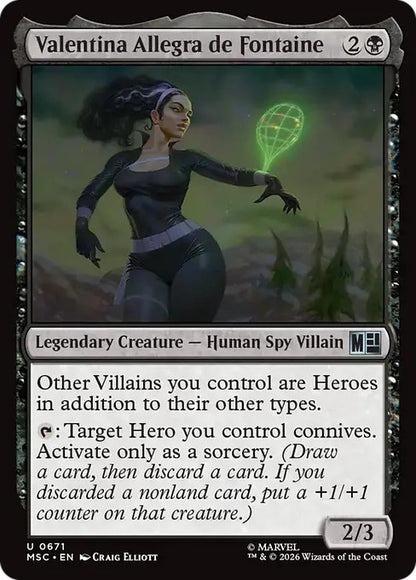 ヴァレンティーナ・アレグラ・デ・フォンテーヌ/Valentina Allegra de Fontaine [MSC][FOIL]