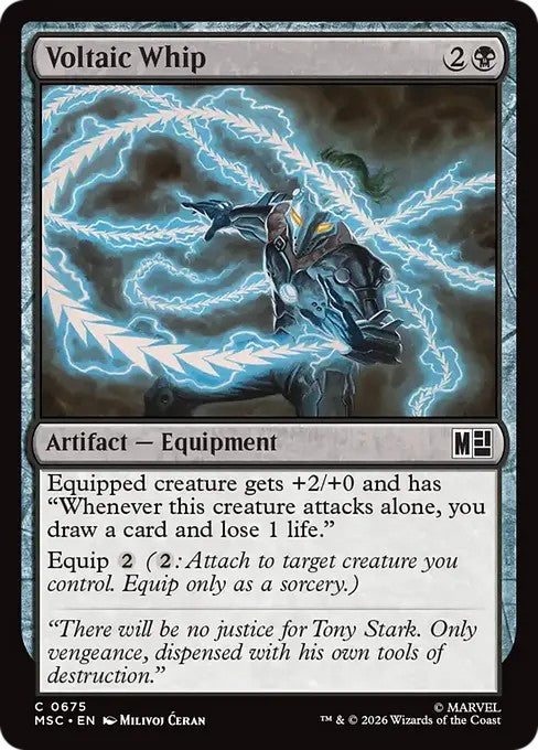 電撃鞭/Voltaic Whip [MSC][FOIL]