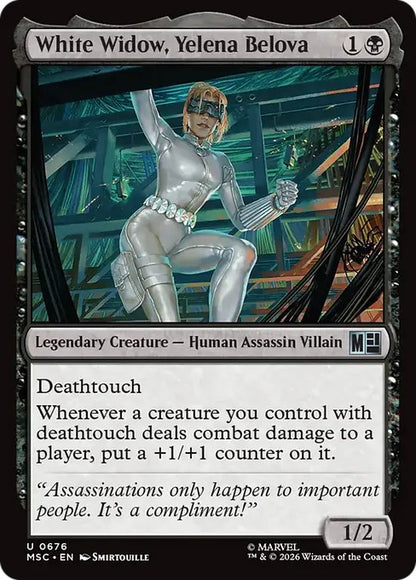 ホワイト・ウィドウ、エレーナ・ベロワ/White Widow, Yelena Belova [MSC][FOIL]
