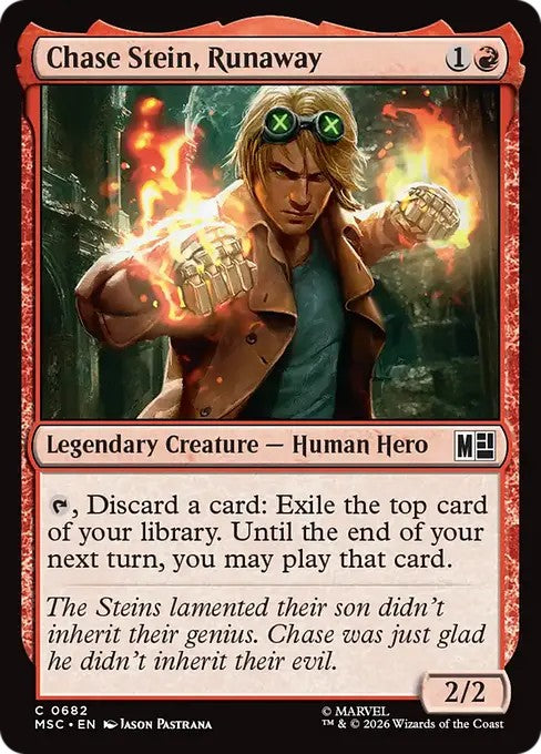 ランナウェイズ、チェイス・ステイン/Chase Stein, Runaway [MSC][FOIL]