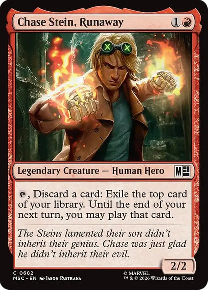 ランナウェイズ、チェイス・ステイン/Chase Stein, Runaway [MSC][FOIL]