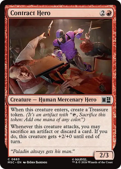 契約ヒーロー/Contract Hero [MSC][FOIL]