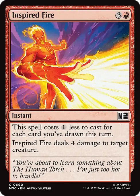 奮起の炎/Inspired Fire [MSC][FOIL]