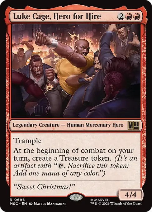 ヒーローズ・フォー・ハイアー、ルーク・ケイジ/Luke Cage, Hero for Hire [MSC][FOIL]