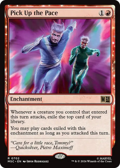 スピードを上げる/Pick Up the Pace [MSC][FOIL]