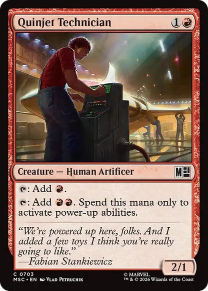 クインジェット技師/Quinjet Technician [MSC][FOIL]
