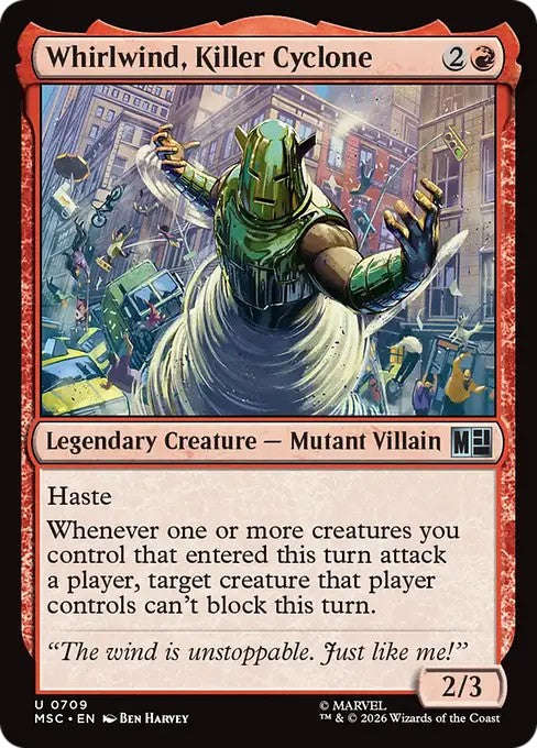 殺人旋風、ワールウィンド/Whirlwind, Killer Cyclone [MSC][FOIL]
