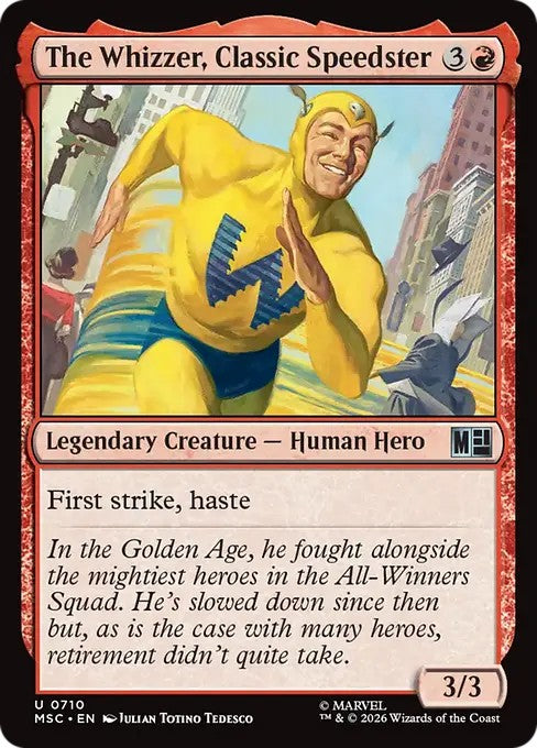 伝統的スピードスター、ウィザー/The Whizzer, Classic Speedster [MSC][FOIL]