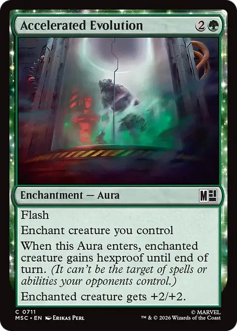 進化加速/Accelerated Evolution [MSC][FOIL]