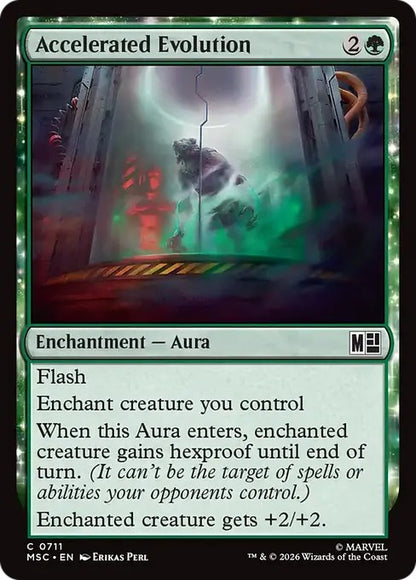進化加速/Accelerated Evolution [MSC][FOIL]