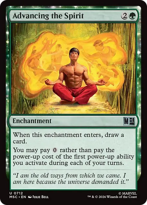 霊魂の向上/Advancing the Spirit [MSC][FOIL]