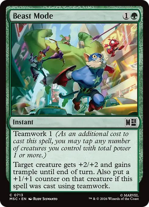 ビースト・モード/Beast Mode [MSC][FOIL]