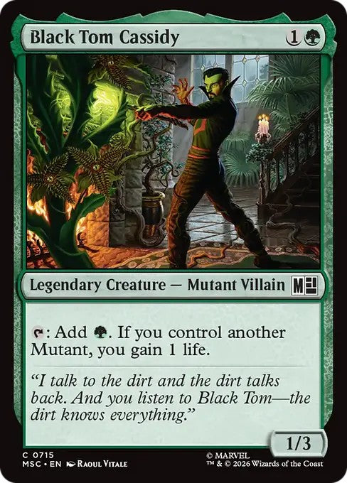 ブラック・トム・キャシディ/Black Tom Cassidy [MSC][FOIL]