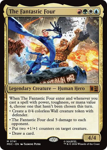 ファンタスティック・フォー/The Fantastic Four [MSC][FOIL]