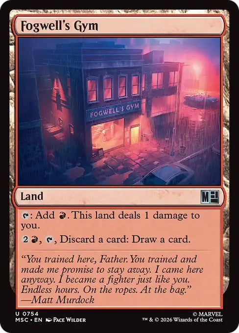 フォグウェルのジム/Fogwell's Gym [MSC][FOIL]