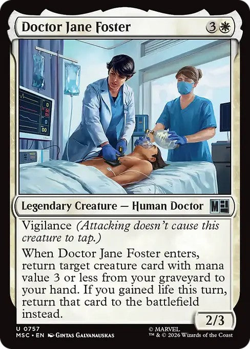 ジェーン・フォスター医師/Doctor Jane Foster [MSC][FOIL]