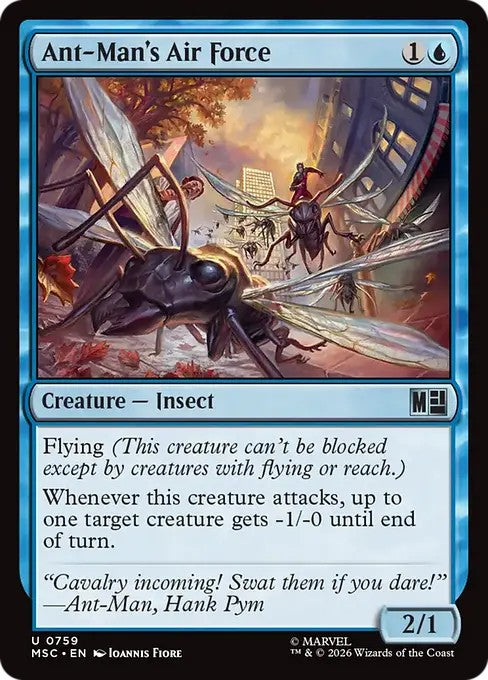 アントマンの空中部隊/Ant-Man's Air Force [MSC][FOIL]