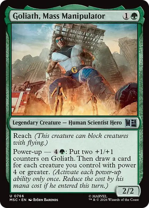 質量操作、ゴライアス/Goliath, Mass Manipulator [MSC][FOIL]