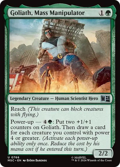 質量操作、ゴライアス/Goliath, Mass Manipulator [MSC][FOIL]