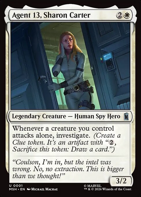 エージェント13、シャロン・カーター/Agent 13, Sharon Carter [MSH][FOIL]