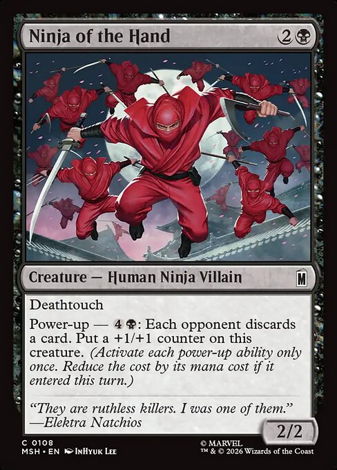 ザ・ハンドの忍者/Ninja of the Hand [MSH][FOIL]
