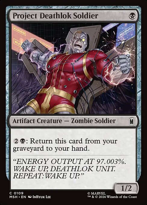 デスロック計画の兵士/Project Deathlok Soldier [MSH][FOIL]
