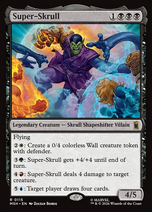 スーパースクラル/Super-Skrull [MSH][FOIL]
