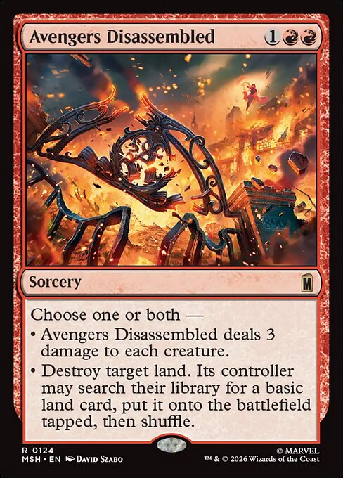 アベンジャーズ解散/Avengers Disassembled [MSH][FOIL]