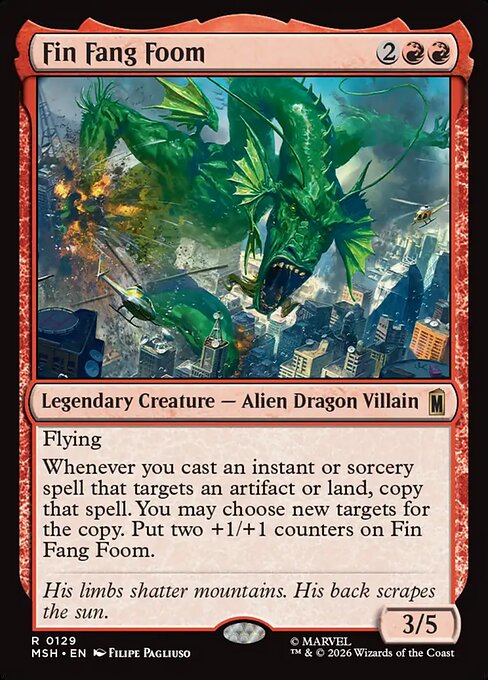 フィン・ファン・フーム/Fin Fang Foom [MSH][FOIL]