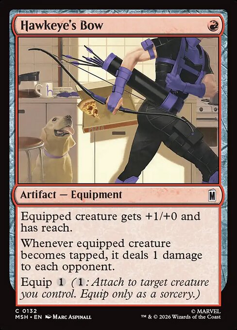 ホークアイの弓/Hawkeye's Bow [MSH][FOIL]